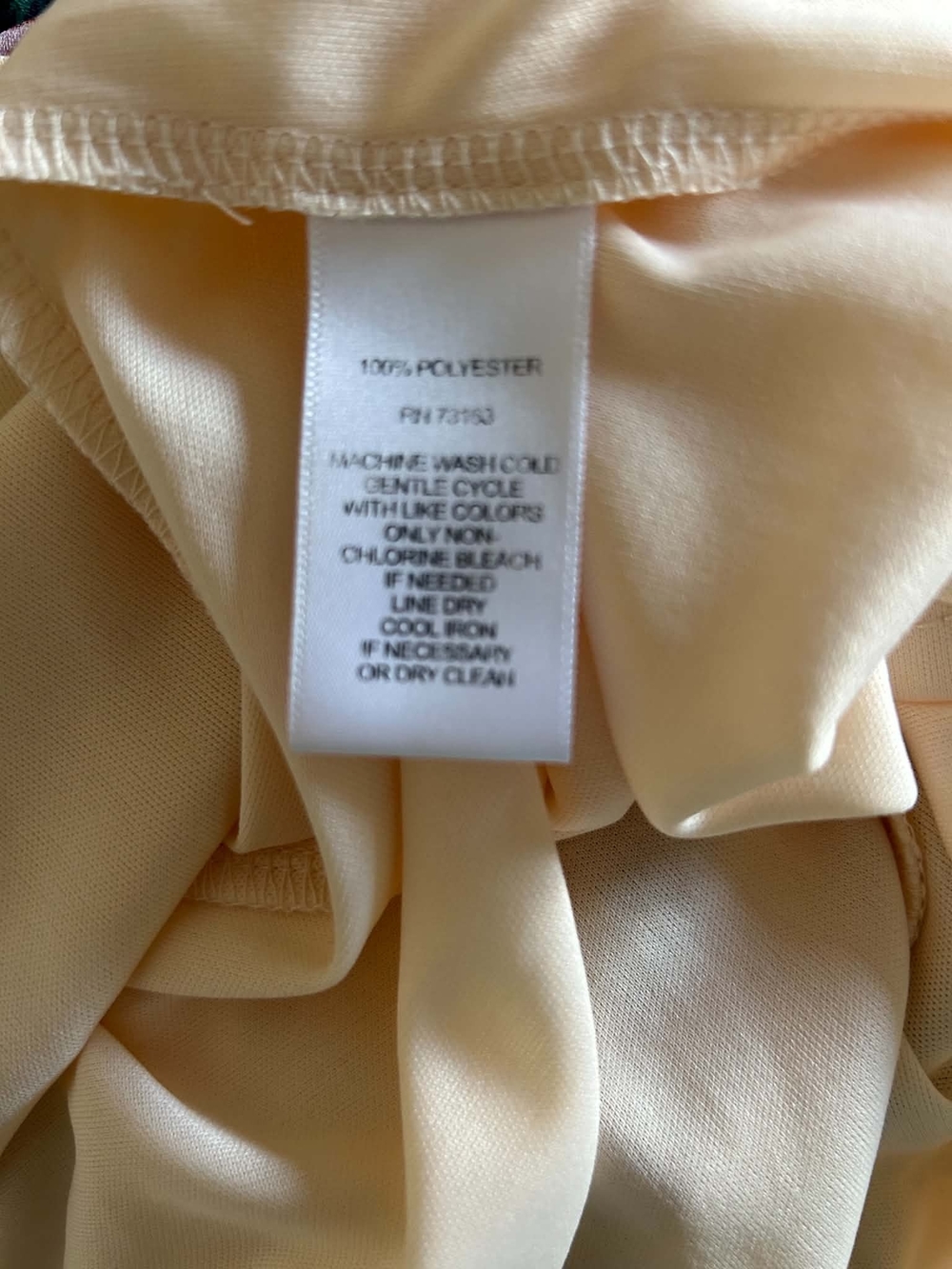 Spense Women’s Abstract Floral Handkerchief Hem Dress Size 10 Multicolor - Picture 4 of 4